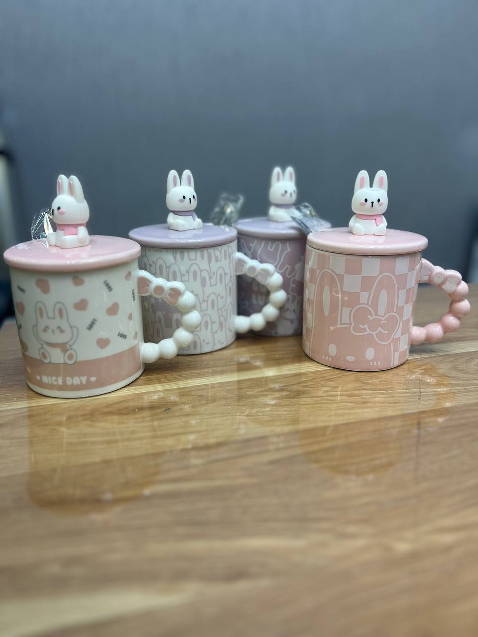 ماگ خرگوش دسته موروارید