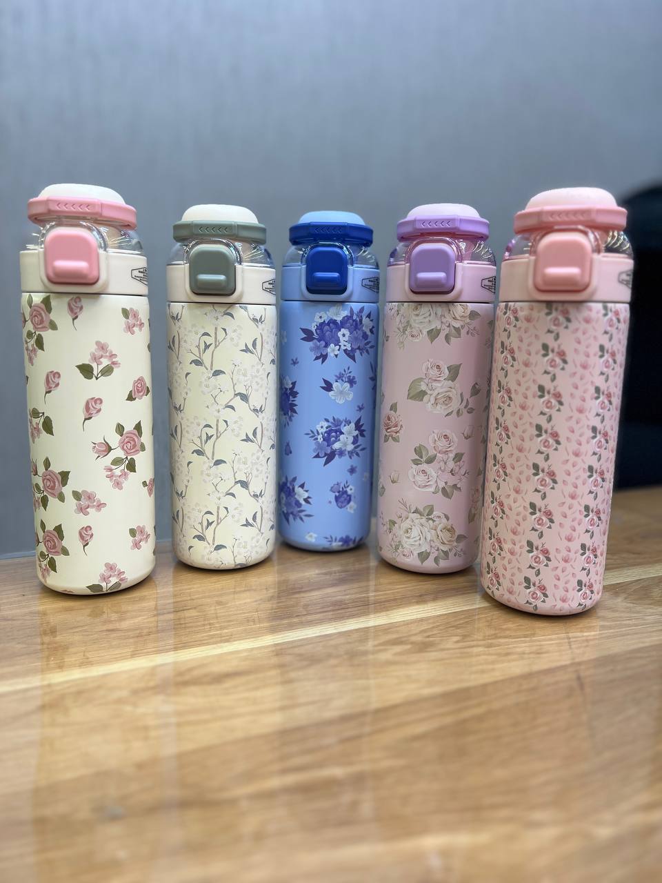 تراول ماگ گلدار استیل 316