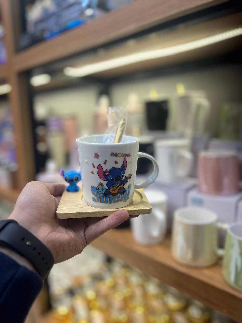 ماگ زیر چوب استیج