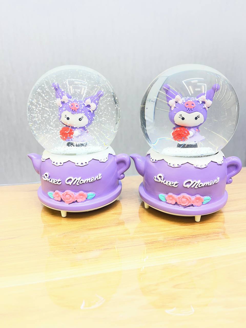 گوی موزیکال سایز بزرگ طرح کرومی پمپی