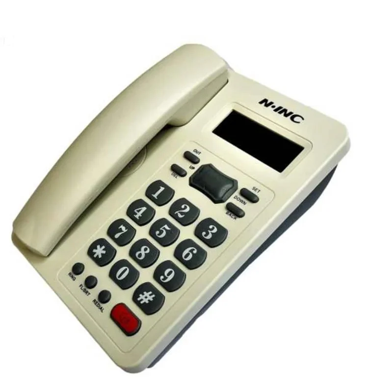 تلفن رومیزی ان آی سی مدل 8207